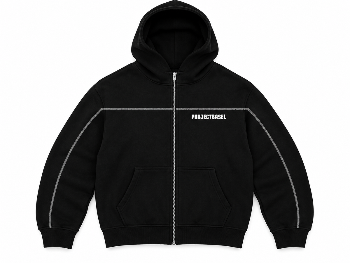 ZIP UP BLACK