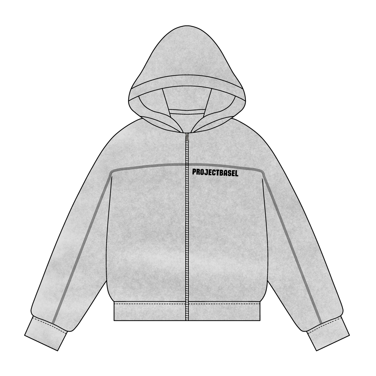 PROJECTBASEL ZIP-UP