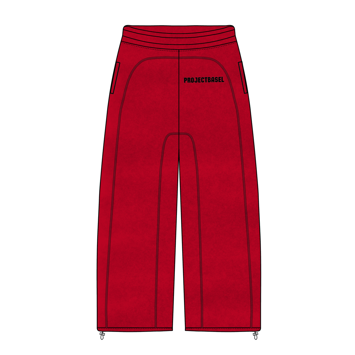 BLOOD RED JOGGERS