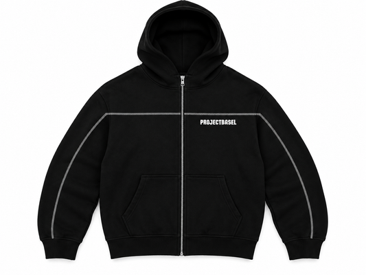 ZIP UP BLACK