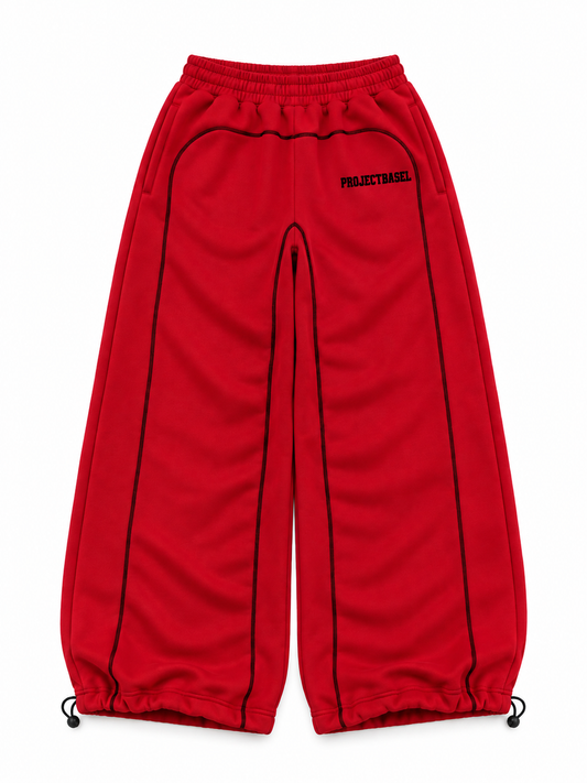 BLOOD RED JOGGERS
