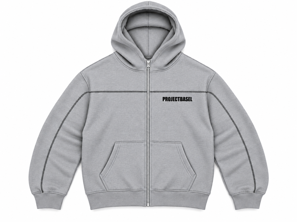 ZIP UP GREY
