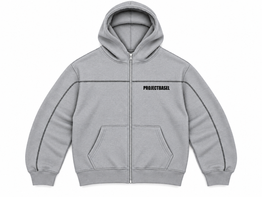 ZIP UP GREY
