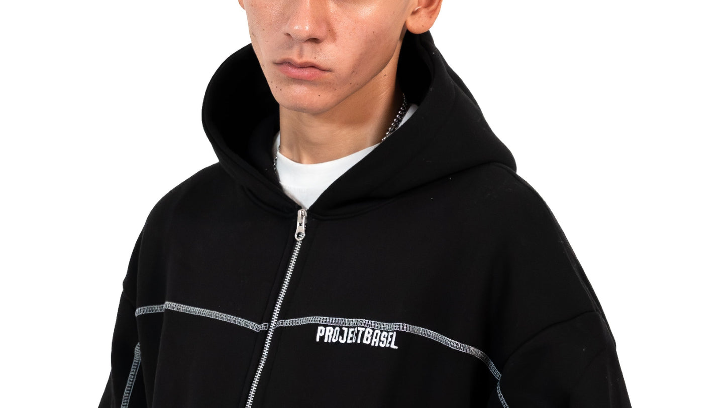 ZIP UP BLACK