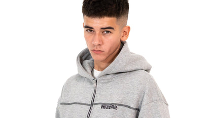 ZIP UP GREY