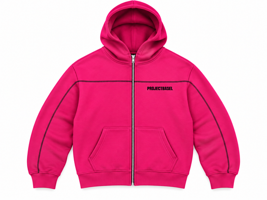 PINK ZIP-UP