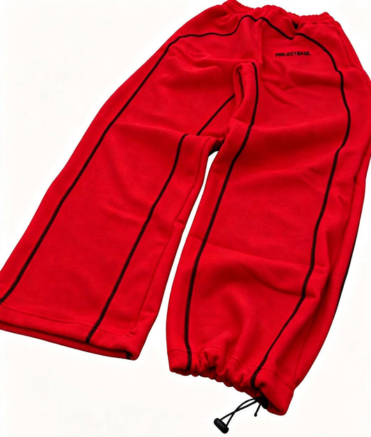 BLOOD RED JOGGERS