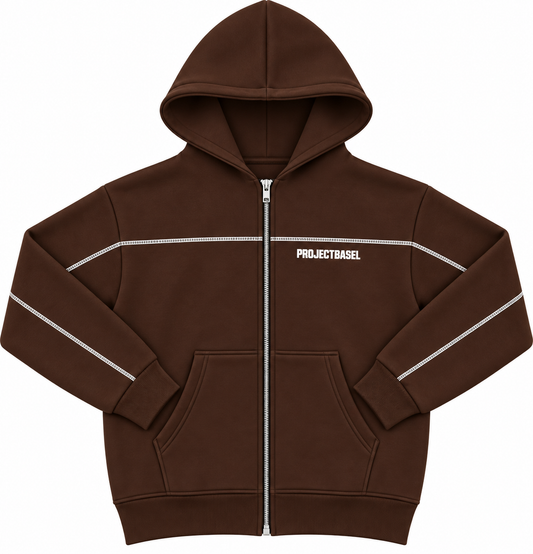Brown Zip