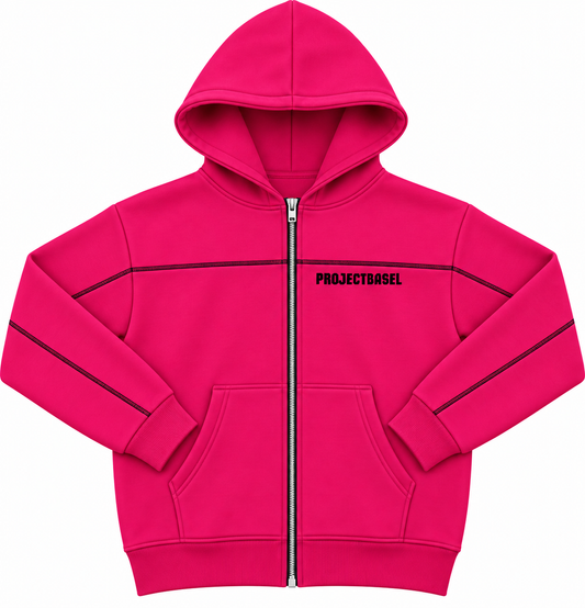 PINK ZIP-UP