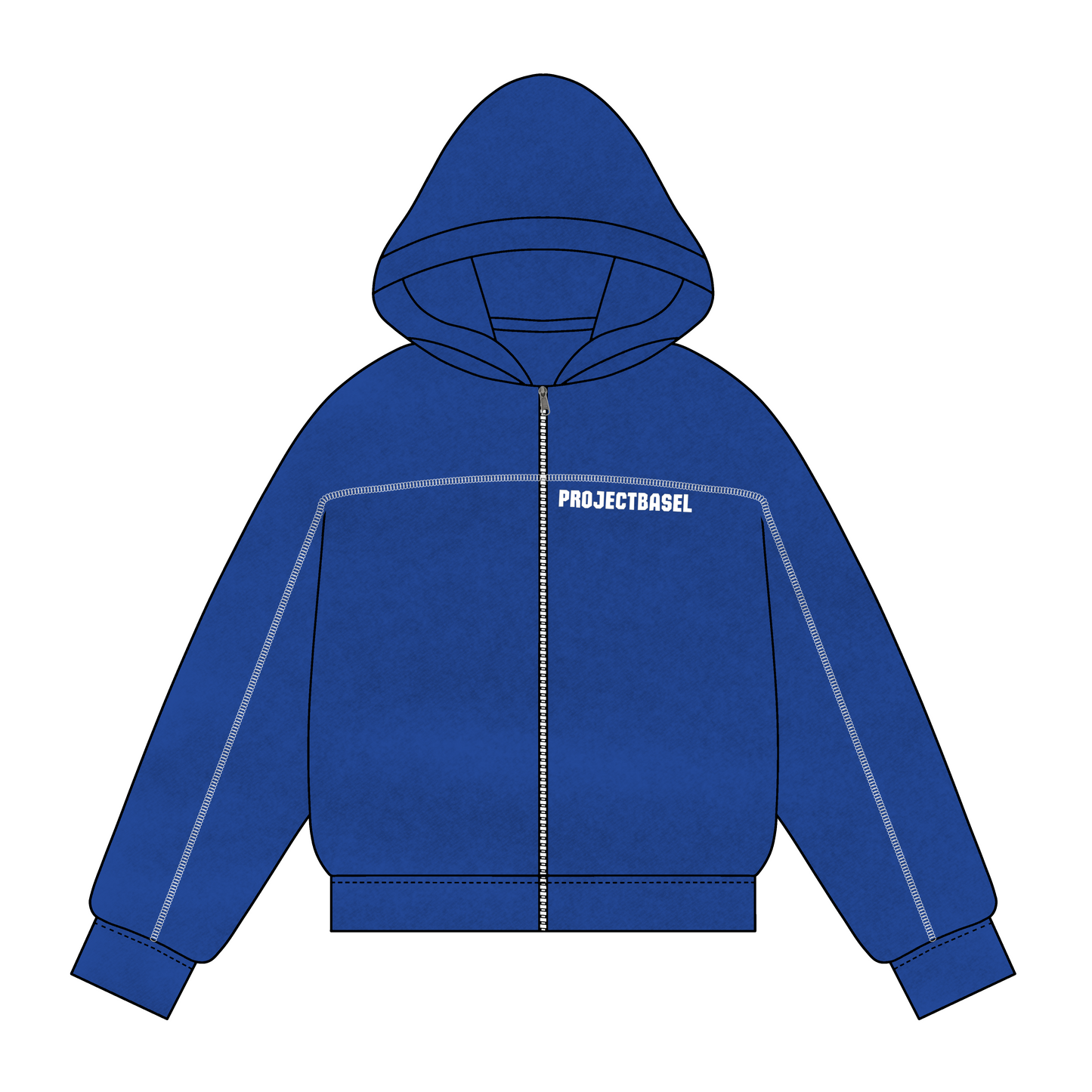 PROJECTBASEL ZIP-UP (ROYAL BLUE)