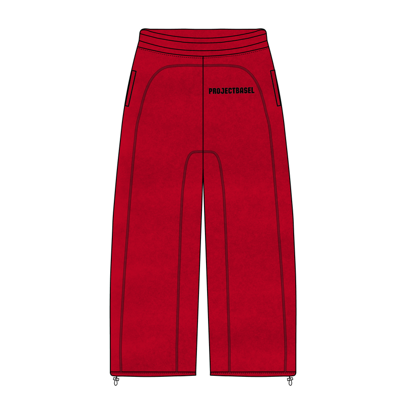 BLOOD RED JOGGERS