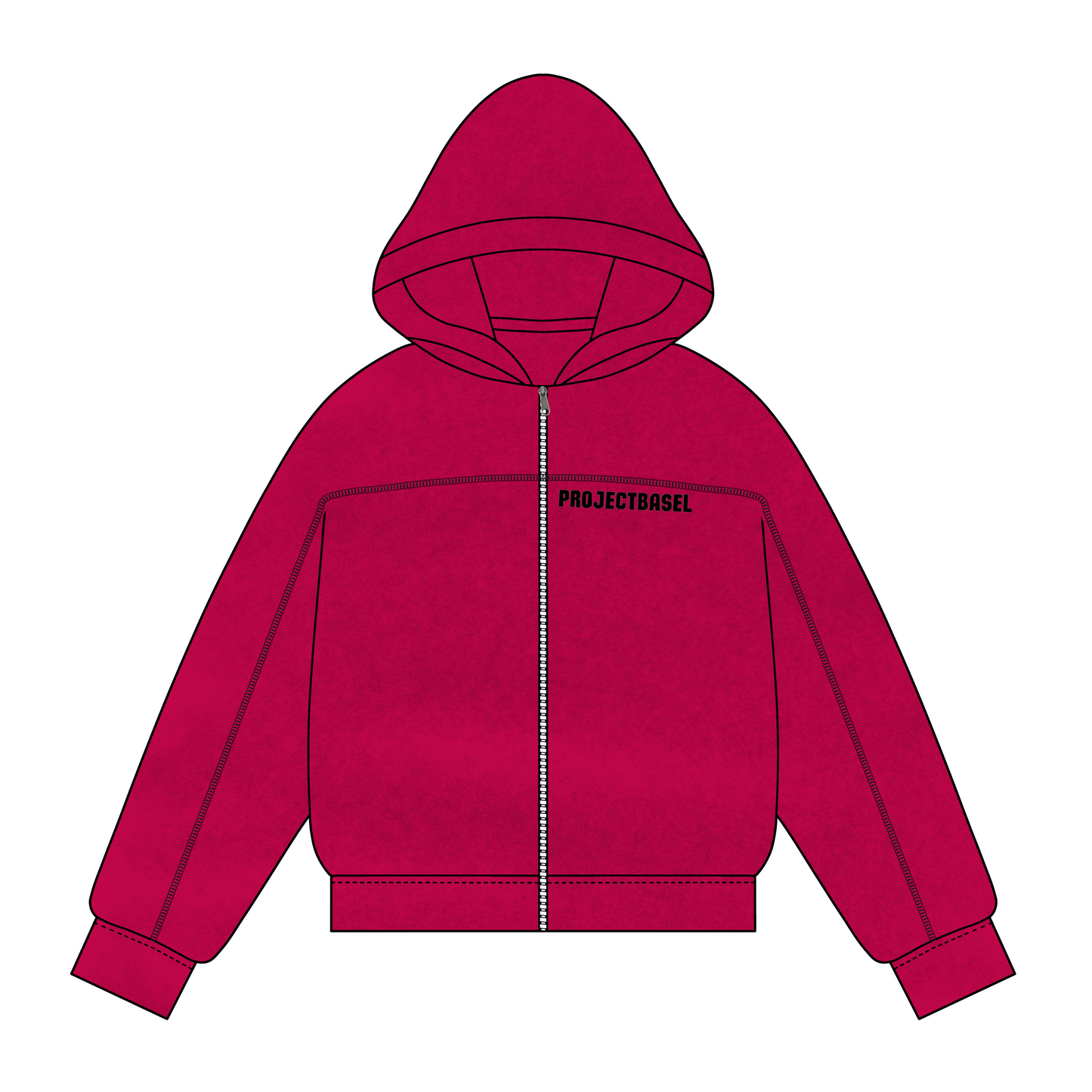 PROJECTBASEL ZIP UP (PINK)